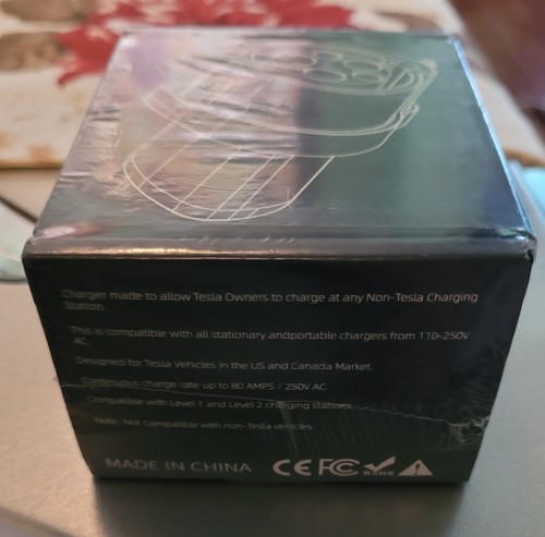 Adaptador Cargador Tesla J1772 Compatible con Estaciones de Carga Nivel 1 y 2 ~ NUEVO - Imagen 5 de 5