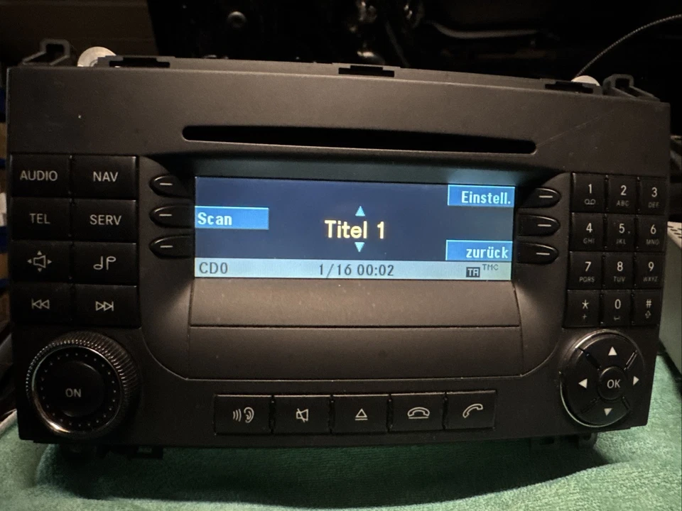 Mercedes W169 W245 W906 Sprinter Navi Navigation Audio 50 APS 50 A1698702580 - Bild 3 von 4