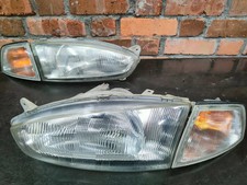 JDM Mitsubishi Mirage Colt V Cyborg CJ4A CJ Front Head Lights Lamps 1995-1999