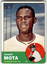1963 Topps - Manny Mota #141 (RC)