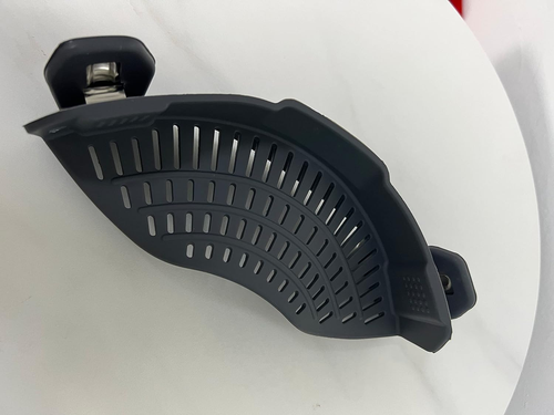 Clip On Colador Silicona para Todas las Ollas y Sartenes, Clip Colador de Pasta en Food Str - Imagen 7 de 12