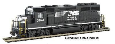 HO NORFOLK & SOUTHERN GP40 DCC & SOUND Equipped Loco #3061 BACHMANN New 66309