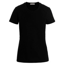 Moncler Logo Patch Short Sleeve T-Shirt Black 8C73200 77916833
