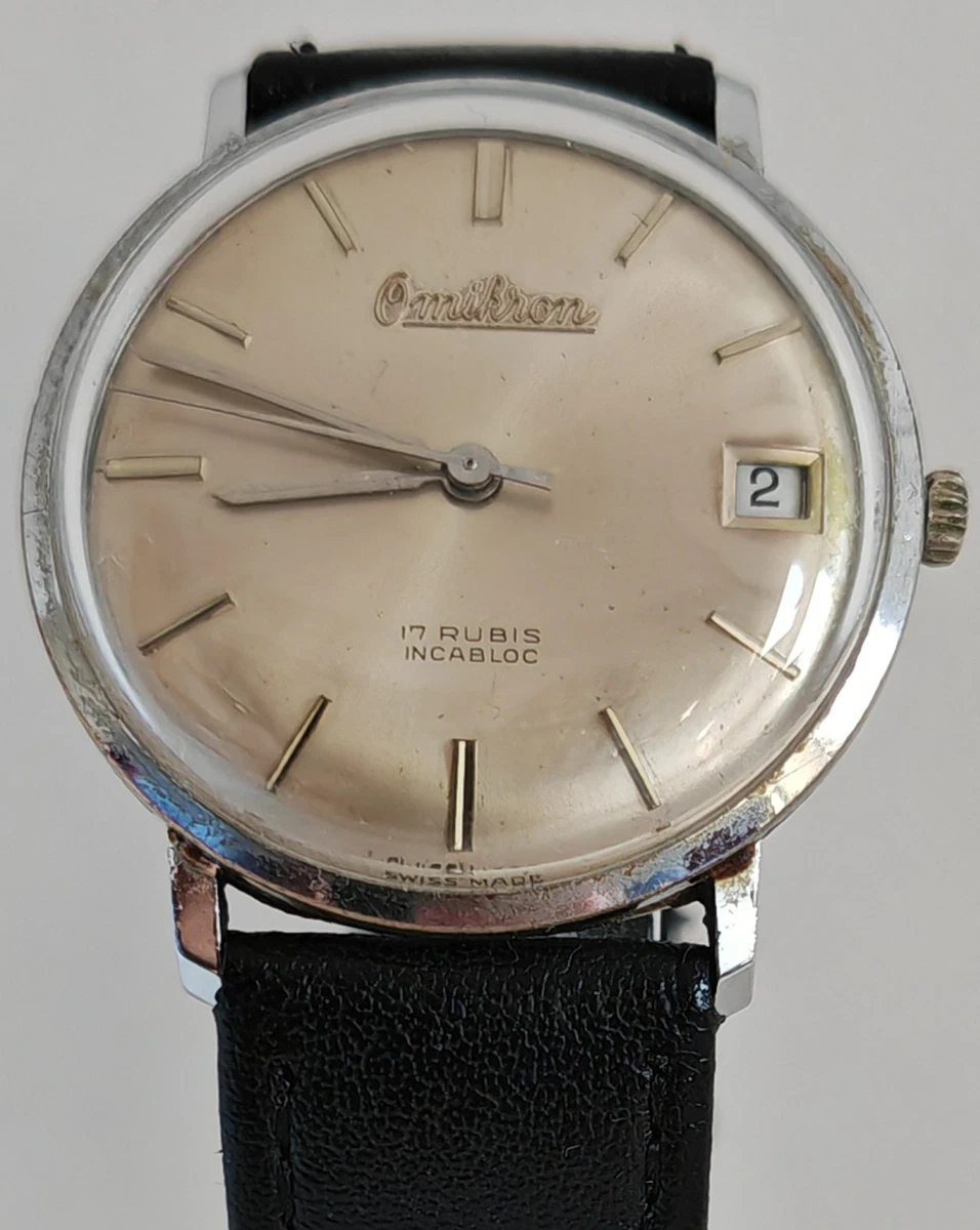 Omikron Men's Mechanical Hand-Winding Wristwatches for sale | eBay