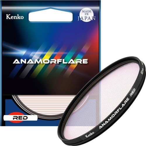 Kenko Lens Filter ANAMORFLARE Red 82mm Light Effect Rotating Mechanism