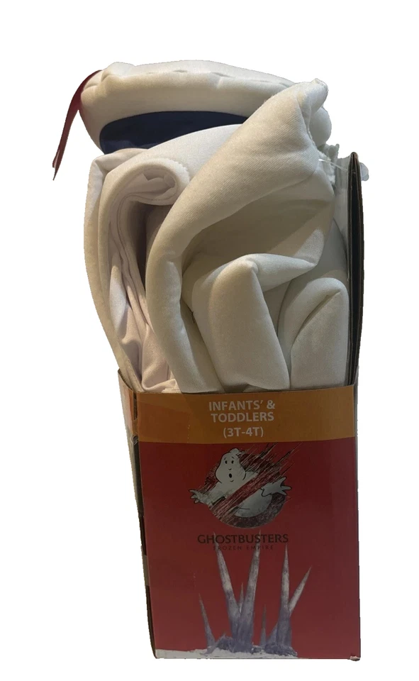 New Costume Stay Puft Marshmallow GhostBusters  infant/ toddler 3T- 4T NWT - Image 4 of 4