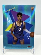 2024-25 Topps Finest Basketball Ryan Dunn RC Blue Refractor Color Match 💎