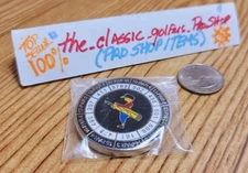 Bethpage BLACK Course "YARDAGE" MEDALLION Ball Marker SHIPS FREE w/Buy it Now!