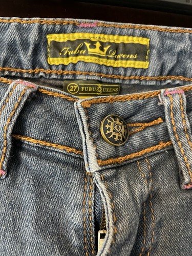 Fubu Queens Damen Jeansshorts Gr. 27 - Bild 3 von 7