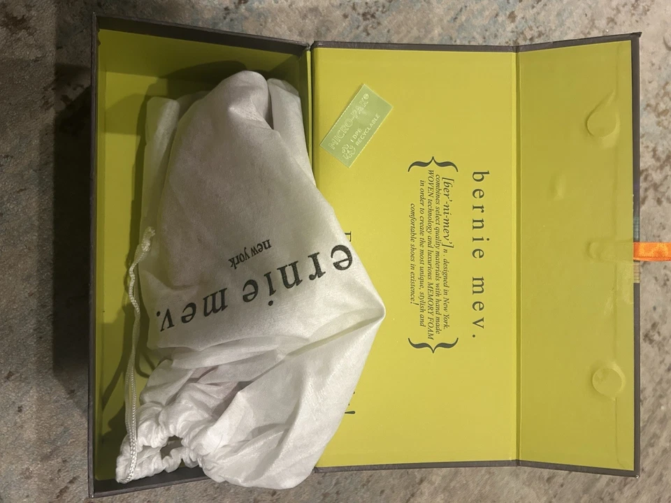 Sapatilhas femininas Bernie Mev Safira prata vermelha tamanho 36 espuma com memória/tamanho 6 - Imagem 4 de 4