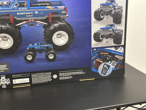 MEGA Hot Wheels Bigfoot Monster Truck Building Toy 538 PCS - With Die-Cast Truck - Picture 10 of 24