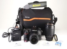 Nikon D7200 DSLR & 18-55mm II & AF 70-300mm Kit Refurbished +12Month Guarantee..