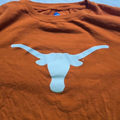 Camiseta para hombre University of Texas Longhorns 2XL NCAA naranja quemado arco Manning - Imagen 9 de 11