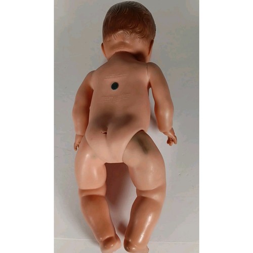 Bambola vintage Constance Bannister bambino sole gomma cigolio 17" - Foto 14 di 23