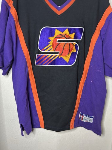 Vintage Phoenix Suns NBA Champion Shooting Shirt Color Block Size Large - Picture 3 of 10