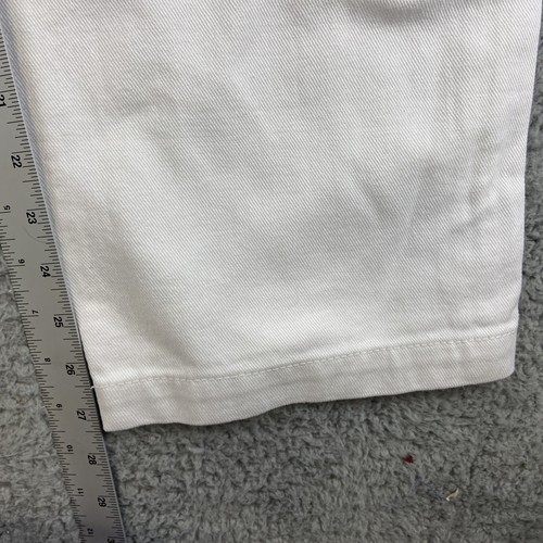 OBEY Hardwork Zimmermannshose Herren 26 weiß Baumwolle gerades Bein neu ohne Etikett - Bild 16 von 17