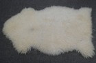 Natural Ivory Fur Sheep Skin Rug Luxury Throw Silky Warm Floor Carpet Mat 021
