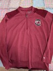 Champion Elite South Carolina Gamecocks 1/4 Zip Sweatshirt Men’s Xl Red Garnet