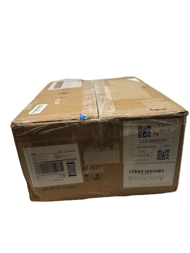 42" Ceiling Fan with Lights and Remote, Low Profile Modern Ceiling Fan - Image 3 of 4