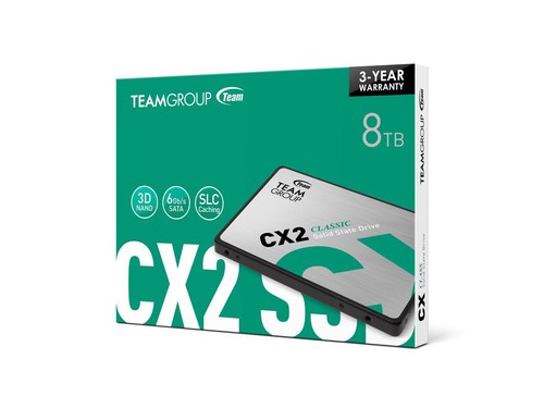 Team Group CX2 SSD 2.5" 8TB SATA III Internal Solid State Drive (SSD) - Imagen 4 de 4