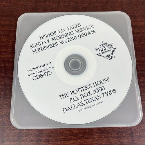 Bishop TD Jakes CD Lot 9 Teaching Preaching The Potters House Various Sermons F - Picture 7 of 11