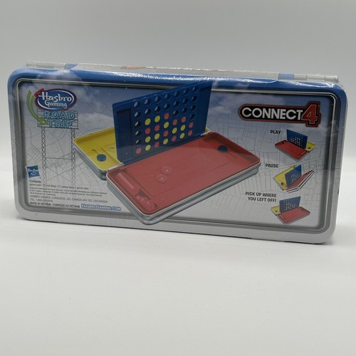 Hasbro Connect 4 Classic Game - Road Trip Travel Edition Board Game - 2 Players - Picture 2 of 4