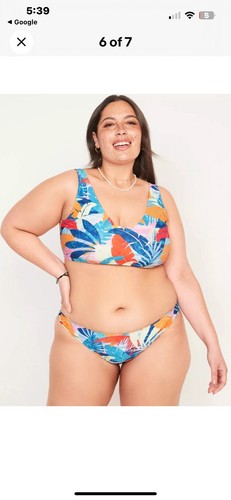 The Gap Voop Neck Bikini Swim Top Size 3 XL - Picture 3 of 3