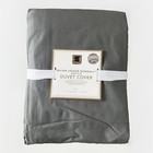 Pottery Barn Teen Major League Baseball Patch Duvet Cover - Twin - Gray