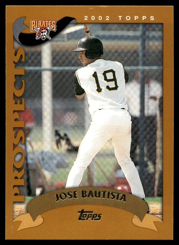 LOT OF 29 Jose Bautista 2002 Topps Traded #T180 RC ROOKIE QTY *FREE SHIPPING!* - Picture 19 of 22