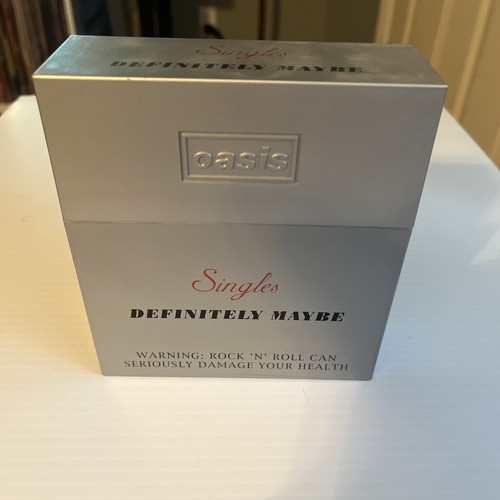 Oasis CD Box Set gebraucht fünf CDs Near Mint #510 Definitiv Vielleicht