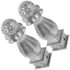  2 Stück Ersatz-Zaunspeere, Zaun-Endstücke, Outdoor-Zaun-Endstück-Topper,