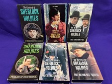 Sherlock Holmes Collection Classic Movies VHS Lot Of 6