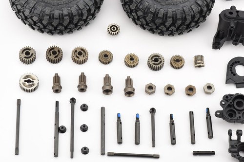 Fits Traxxas TRX-4 SPORT (2) Tires & Wheels, Gearbox housings, gears axle shafts - Picture 12 of 24