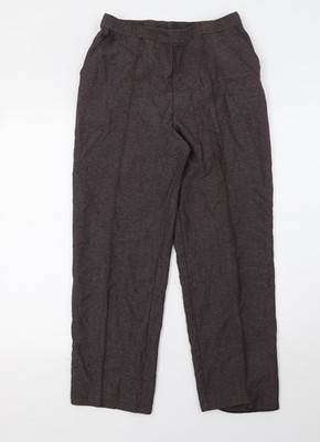 Marks and Spencer Damen Lila Hose Größe 10 L26 in