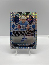 2024 Panini Mosaic Showtime Signatures Ladd McConkey #SS-LMY *Read Description*