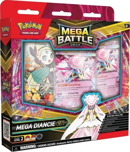 NEW Pokémon TCG Mega Diancie ex Bundle Lot Mega Battle Deck Trading Card Game - Bild 6 von 9