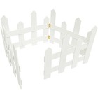 Gartenholz Zaun Hof Zaun im Freien Holzzaun haltbarer Gartenholzzaun