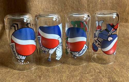 Juego completo de vasos de Navidad Pepsi-Cola 1996 vintage 16 oz Cascanueces Elfo Nieve - Imagen 6 de 24