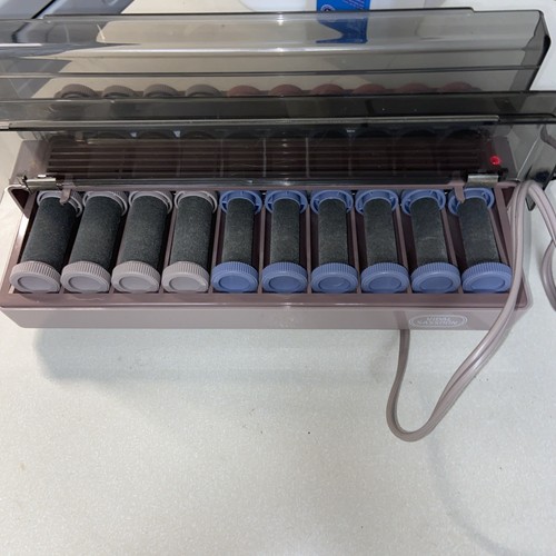 Hot Rollers Vidal Sassoon Slimline 20 Velvety Curlers + clips Tested Works #abk - Picture 15 of 19