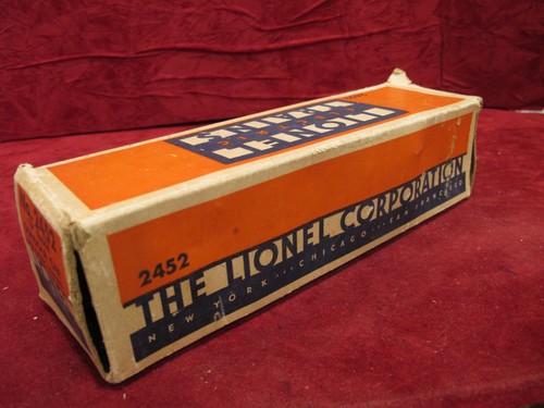 ORIGINAL  EMPTY BOX FOR LIONEL 2452 GONDOLA  CAR  POSTWAR - NO RESERVE~lot28 - Picture 2 of 13