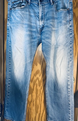 Jeans Levi's 505 para hombre talla 38x29 denim recto lavado medio - Imagen 8 de 13