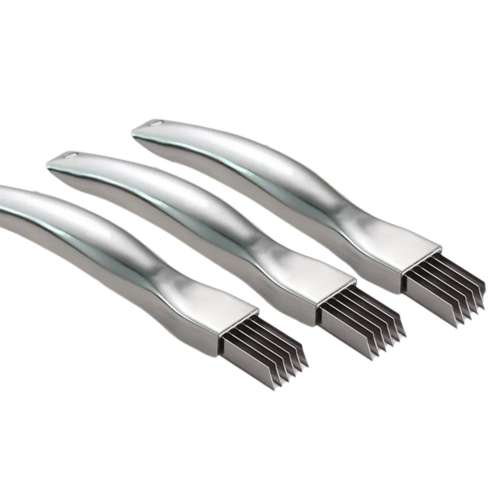 Cuchillo Rebanador, Cuchillo de Cebolleta de Acero Inoxidable, Cuchillo de 8569