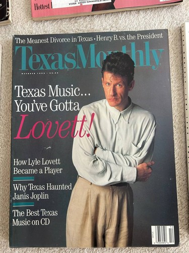 Texas Monthly Magazine Lot 14 Issues 1991–1993 Willie Nelson JFK Ross Perot - Picture 10 of 24