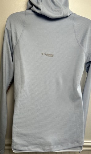 NWT COLUMBIA Women’s Small Omni-Shade Titanium Pullover L/S Hoodie Breathable - Picture 3 of 10
