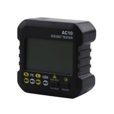 90-250V Outlet Socker Tester Voltagemeter Automatic Electric Circuit Polarity.