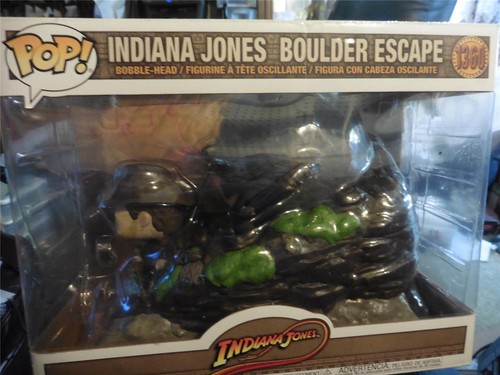 Moments Indiana Jones Boulder, Funko Pop, Escape #1360 Raiders Of the Lost Ark - Picture 2 of 4