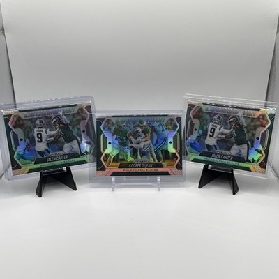 2025 Panini Prizm Lockdown Jalen Carter & Cooper DeJean Silver Prizms