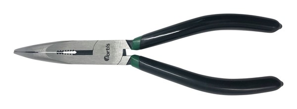 Fortis Storchschnabelzange Poliert Gebogen 200 Mm Mit Kunststoff-Griff-image