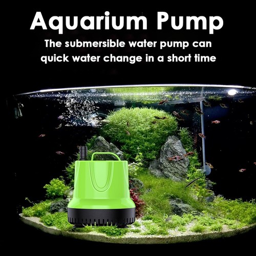 Submersible Water Pump Dirty Clean Aquarium Fountain Pool Pond Fish Tank Flood - Bild 6 von 16