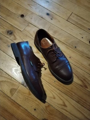 Paraboot Derbies Homme 43 Cuir Marron chaussures goodyear - Photo 1/4